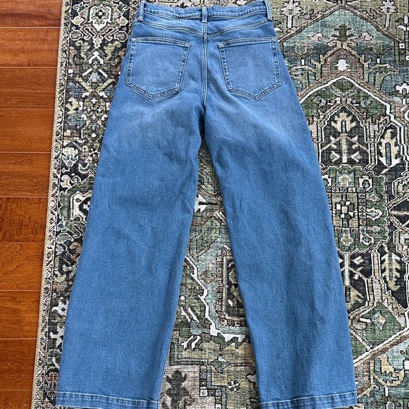 GAP High Stride Wide-Leg Ankle Jeans 6T - Picture 7 of 7